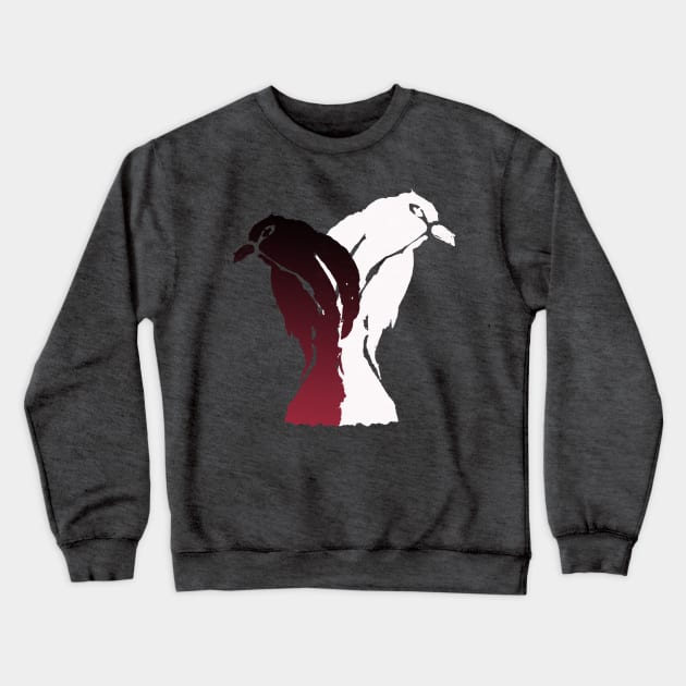 A Murder of Crows Crewneck Sweatshirt by PoesUnderstudy